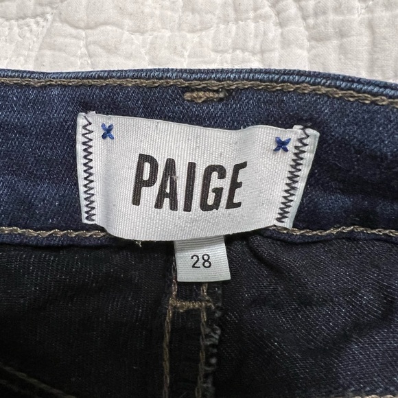 Dark wash Paige jeans - Picture 4 of 4